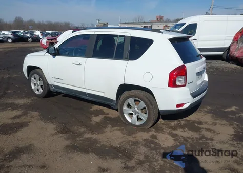 2012 Jeep Compass Latitude из США, поврежденный, VIN 1C4NJDEB3CD514491